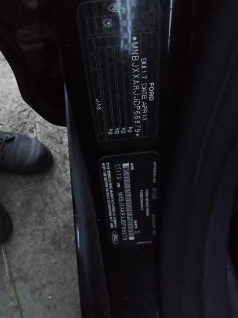 ford Fiesta CL May 2013 Parts & Wrecking