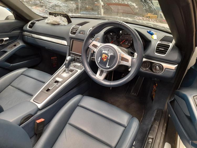 porsche Boxster 981 CABRIOLET Mar 2015 Parts & Wrecking