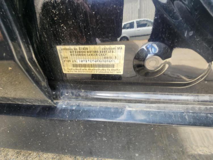 mitsubishi Lancer CY 2009 Parts & Wrecking