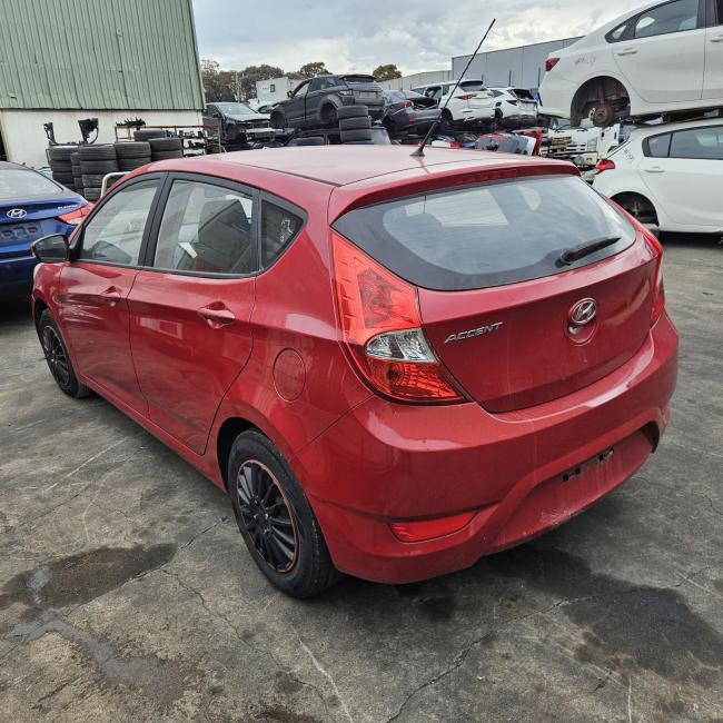 hyundai Accent Aug 2014 Parts & Wrecking