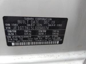 2019 Subaru Xv G5X image 4