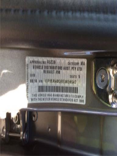renault Clio X98 08 2014 Parts & Wrecking