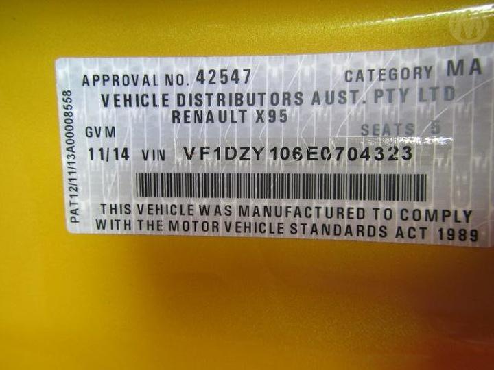 renault Megane Iii (x95 2.0L F4R 04 2014 Parts & Wrecking