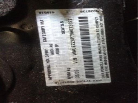 audi A3 8P 2008 Parts & Wrecking