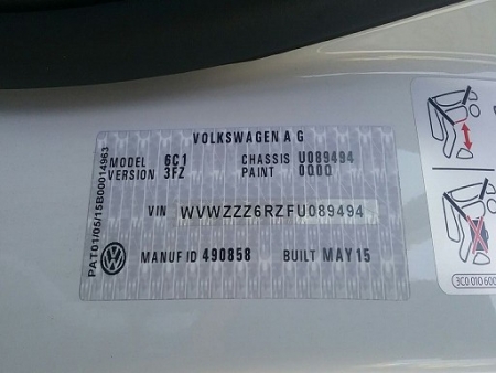 volkswagen Polo 6R 2015 Parts & Wrecking