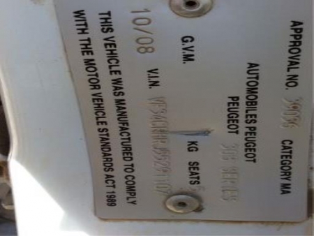 peugeot 308 2008 Parts & Wrecking