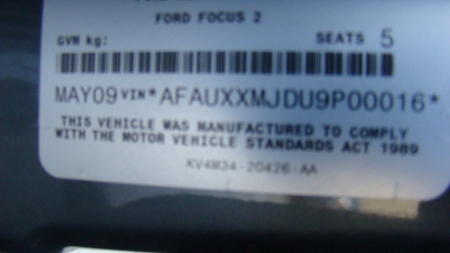 ford Focus May 2009 Parts & Wrecking