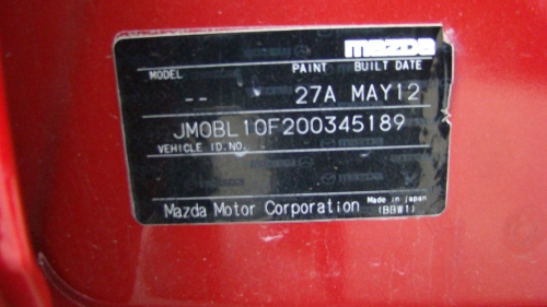 mazda 3 Feb 2012 Parts & Wrecking