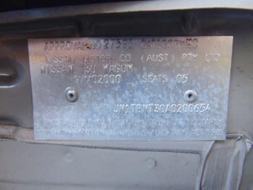 nissan X-trail Mar 2007 Parts & Wrecking