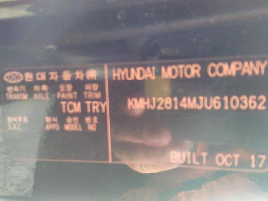 hyundai Tucson ACTIVE TL2 Oct 2017 Parts & Wrecking
