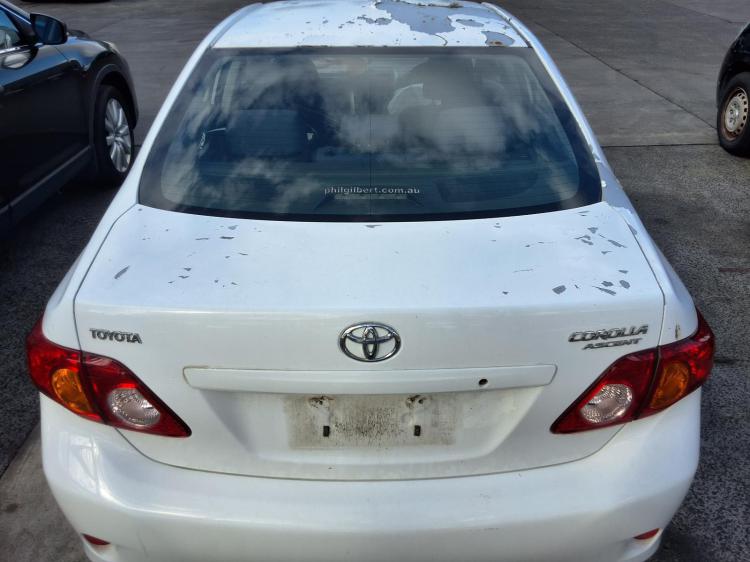 toyota Corolla ASCENT Nov 2009 Parts & Wrecking