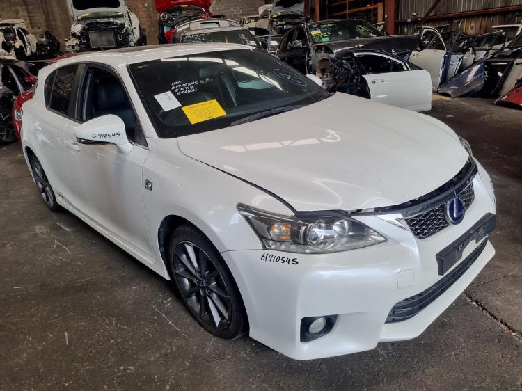 lexus Ct200h F SPORT ZWA10R 2011 Parts & Wrecking