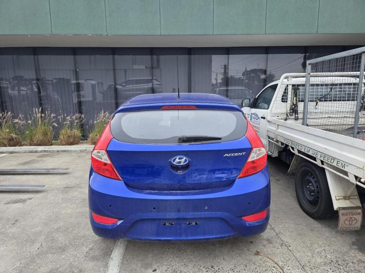 hyundai Accent RB Oct 2013 Parts & Wrecking