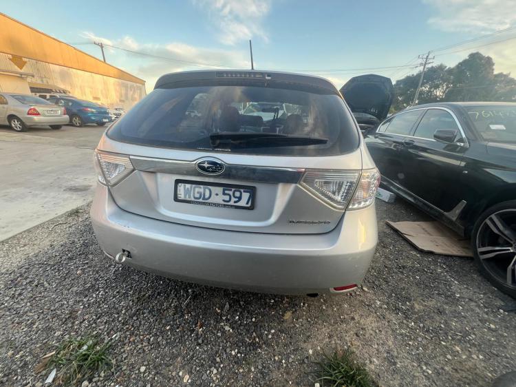 subaru Impreza G3 Dec 2007 Parts & Wrecking
