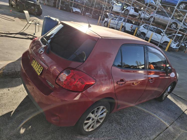 toyota Corolla ZRE152R Mar 2008 Parts & Wrecking