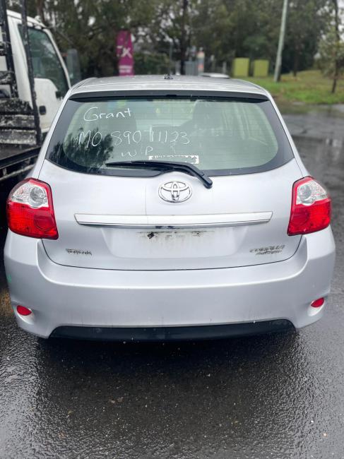 toyota Corolla 2012 Parts & Wrecking