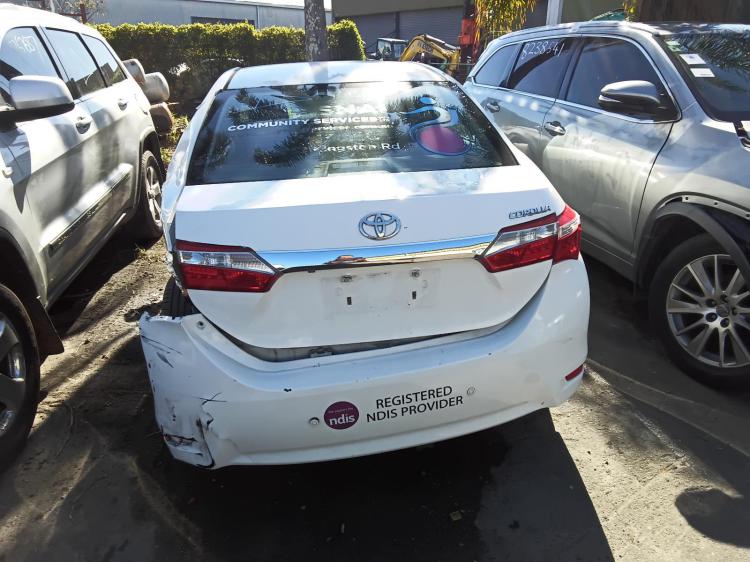 toyota Corolla ASCENT Jul 2016 Parts & Wrecking
