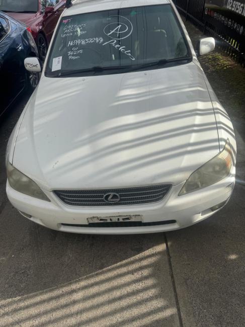 lexus Is200 2001 Parts & Wrecking