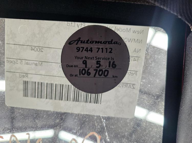 alfa romeo 147 2.0I HATCH AR32310 5SPD MAN FWD TS Aug 2004 Parts & Wrecking