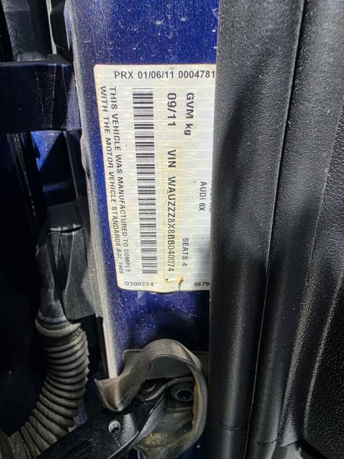 audi A1 A1 2011 Parts & Wrecking