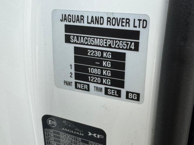 jaguar Xf MY2014 Jan 2014 Parts & Wrecking