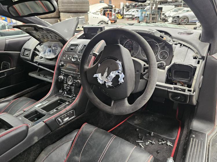 aston martin Db9 5.9L V12 AUTO 6SPD RWD CARBON BLACK SPORTS EDITION Jan 2015 Parts & Wrecking