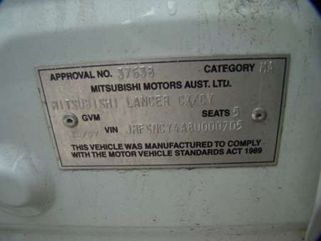 mitsubishi Lancer 10 2007 Parts & Wrecking
