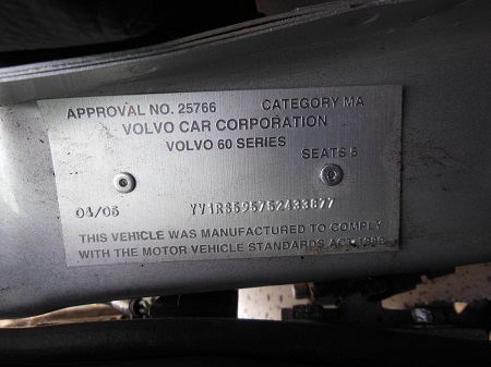 volvo S60 04 2005 Parts & Wrecking