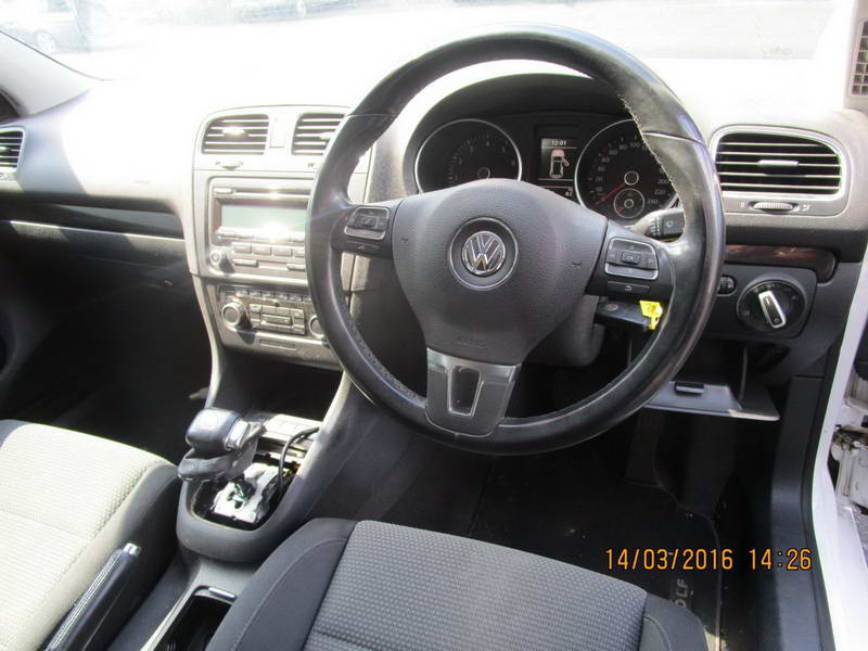 volkswagen Golf 6 1.4L 118TSI CAV 01 2009 Parts & Wrecking