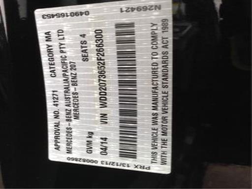 mercedes benz E400 W207 3.0L M276.820 04 2014 Parts & Wrecking