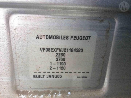 peugeot 407 SV 2005 Parts & Wrecking
