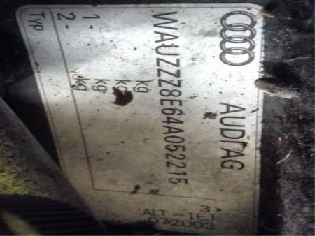 audi A4 B6 2003 Parts & Wrecking