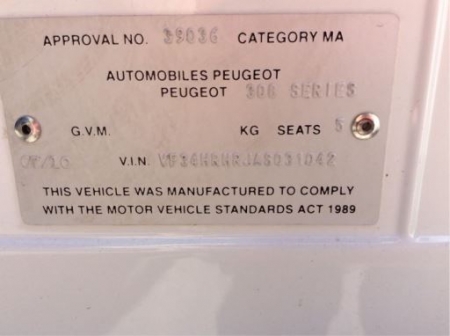 peugeot 306 HDI T7 2010 Parts & Wrecking