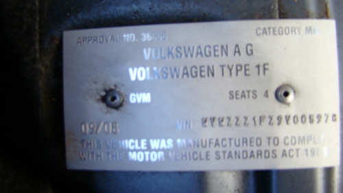 volkswagen Eos Sep 2008 Parts & Wrecking