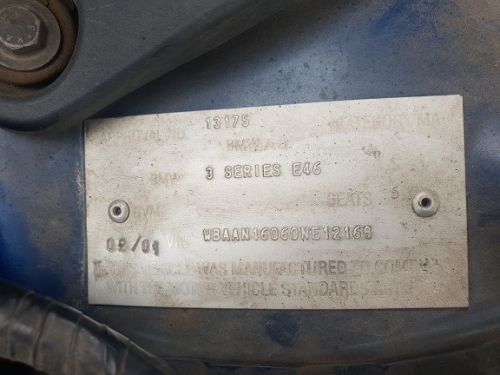 bmw E46 2001 Parts & Wrecking