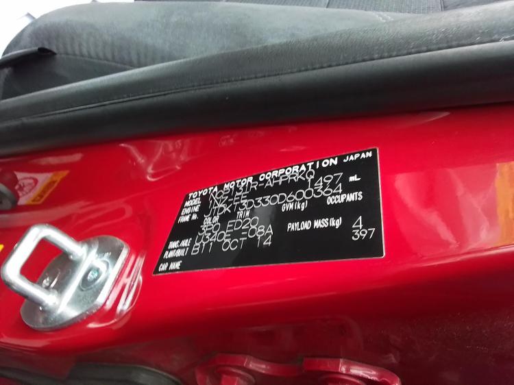 toyota Yaris NCP131R Oct 2014 Parts & Wrecking