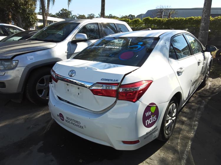toyota Corolla ASCENT Jul 2016 Parts & Wrecking