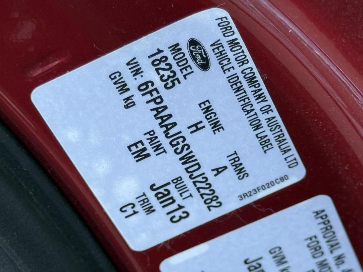 ford Falcon FG XR6 Jan 2013 Parts & Wrecking