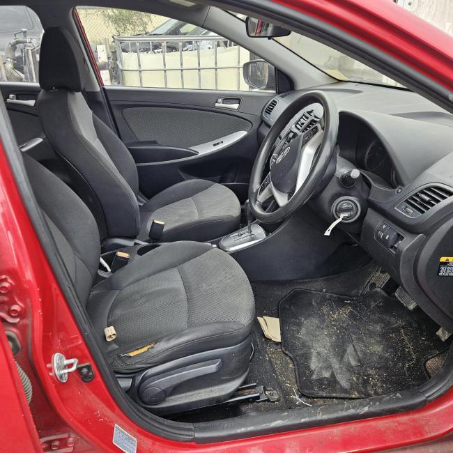 hyundai Accent Aug 2014 Parts & Wrecking