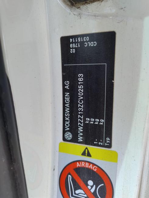 volkswagen Scirocco 1S Jan 2012 Parts & Wrecking