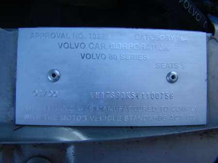 volvo S80 01 2000 Parts & Wrecking