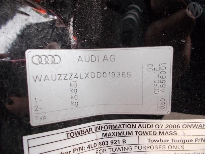 audi Q7 Tdi S-line L 4.2L CCFC 2012 Parts & Wrecking
