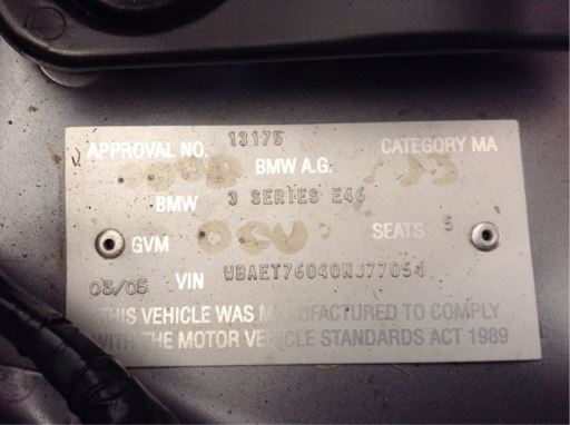 bmw 318ci  E46 2.0L N46 03 2005 Parts & Wrecking