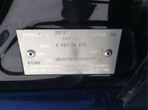 bmw 320i E90 2.0L N46 01 2006 Parts & Wrecking