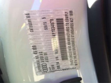 audi A3 1.4L CZEA 2014 Parts & Wrecking