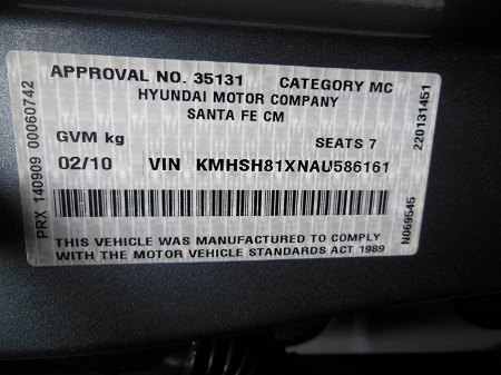 hyundai Santa Fe SLX Jan 2010 Parts & Wrecking