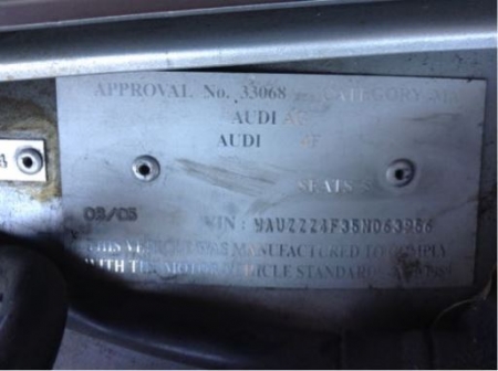 audi A6 4F 2004 Parts & Wrecking