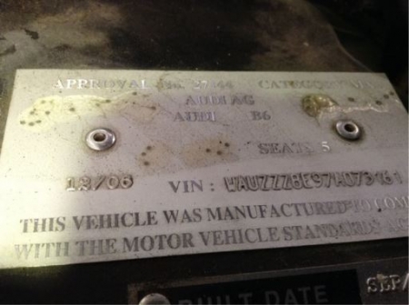 audi A4 TDI 2.0L 2006 Parts & Wrecking