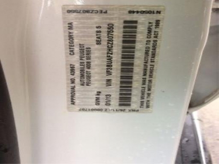 peugeot 4008 2012 Parts & Wrecking