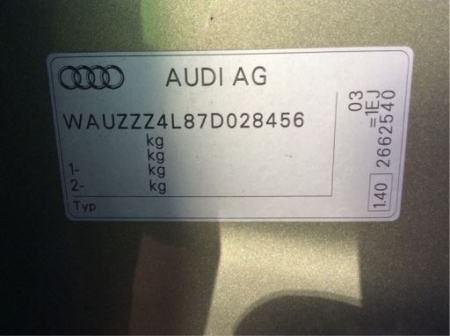 audi Q7 4L 2006 Parts & Wrecking